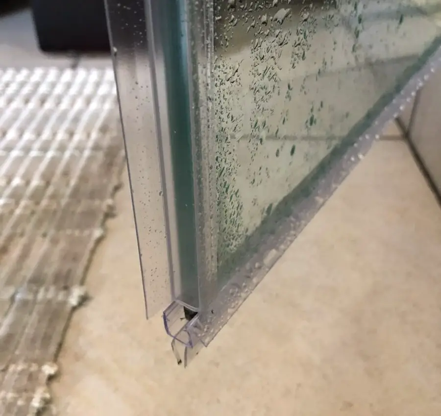 How To Replace Your Shower Door Seals, Glass Shower Door Rubber Seal Strip