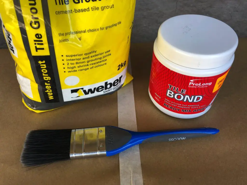 Make A Mosaic Mirror Picture Frame The DIY Life