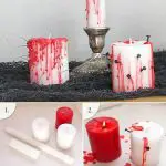 Bleeding DIY Halloween Candles