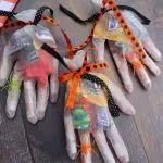 Halloween Candy Glove Treats