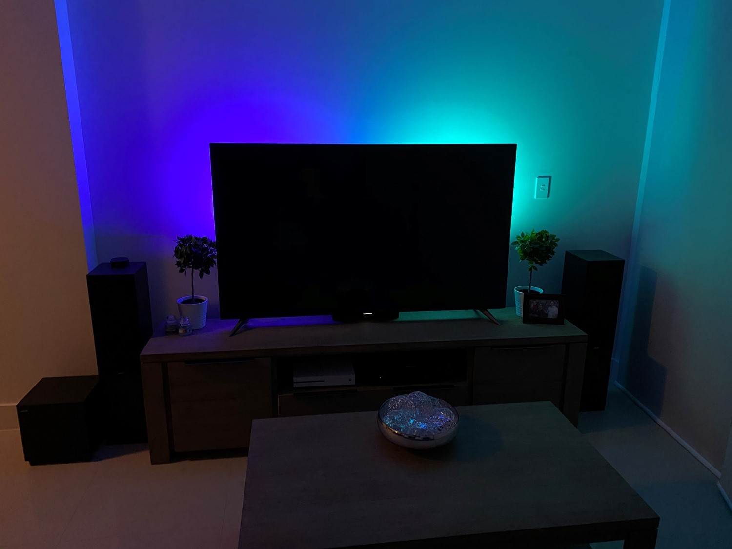 Philips Hue Bars One Blue and One Turquoise