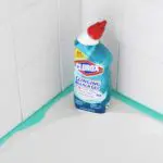 Use bleach gel to get rid of mould and mildew