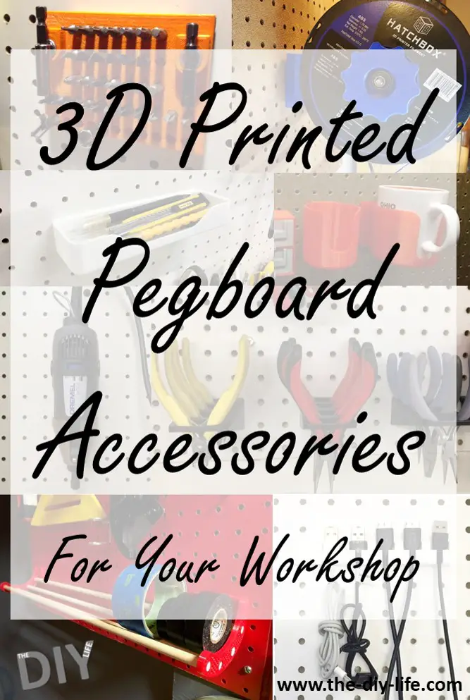 10 Amazing 3D Printed Pegboard Accessories For Your Workshop