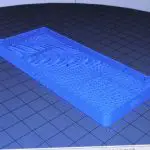 3D Printing – Sliced Back Of Enclosure