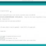 Arduino Code Initial and Setup