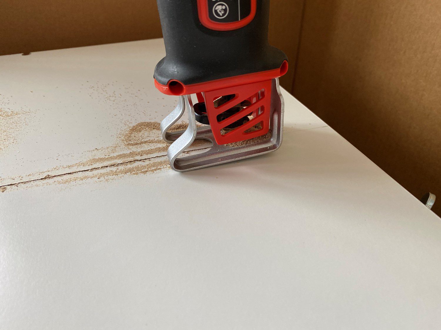 Cut shelf to the correct size The DIY Life