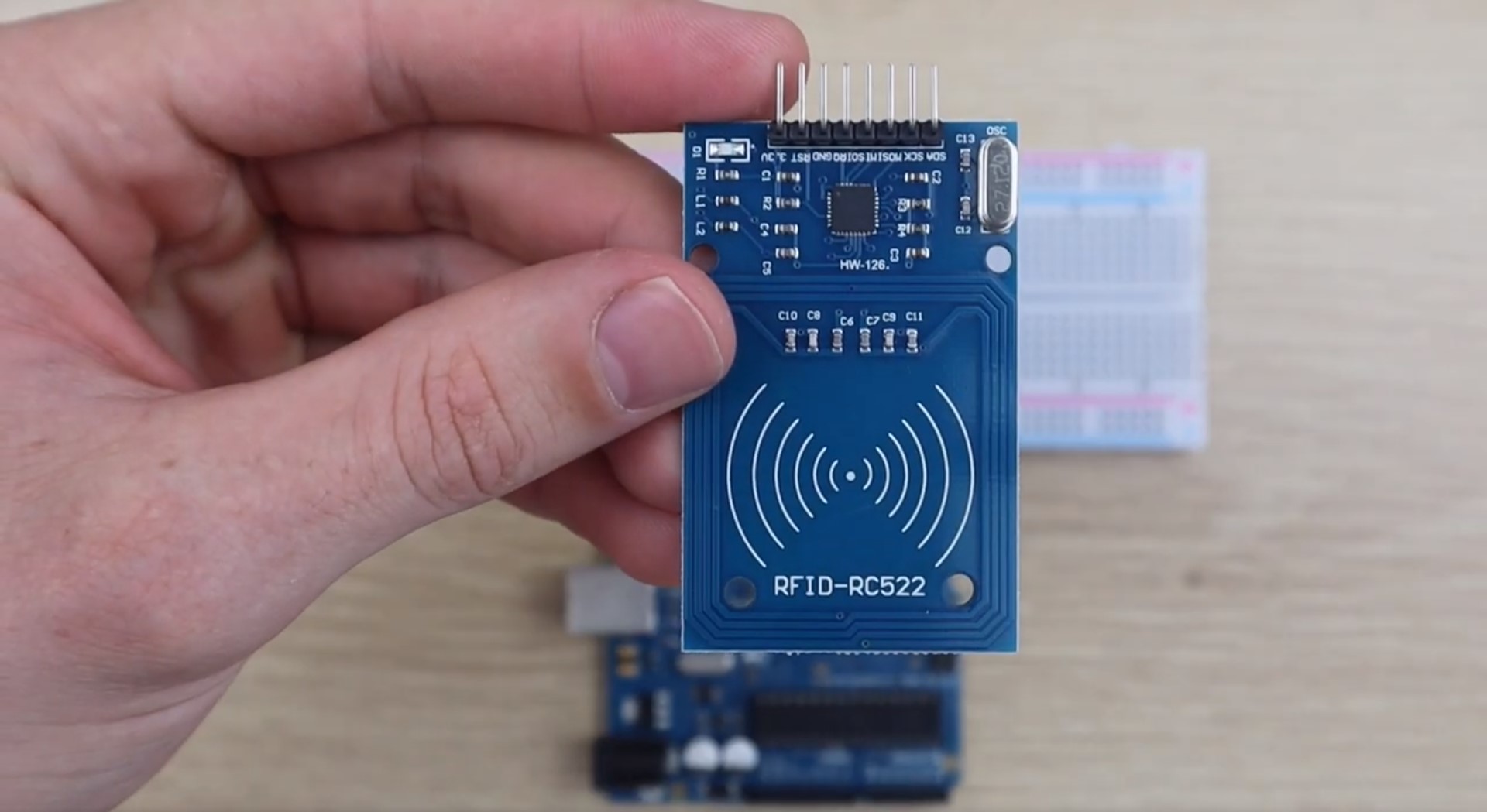 RC522 Sensor Connection To Arduino