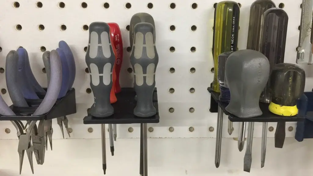 Screwdriver Pegboard Accessories