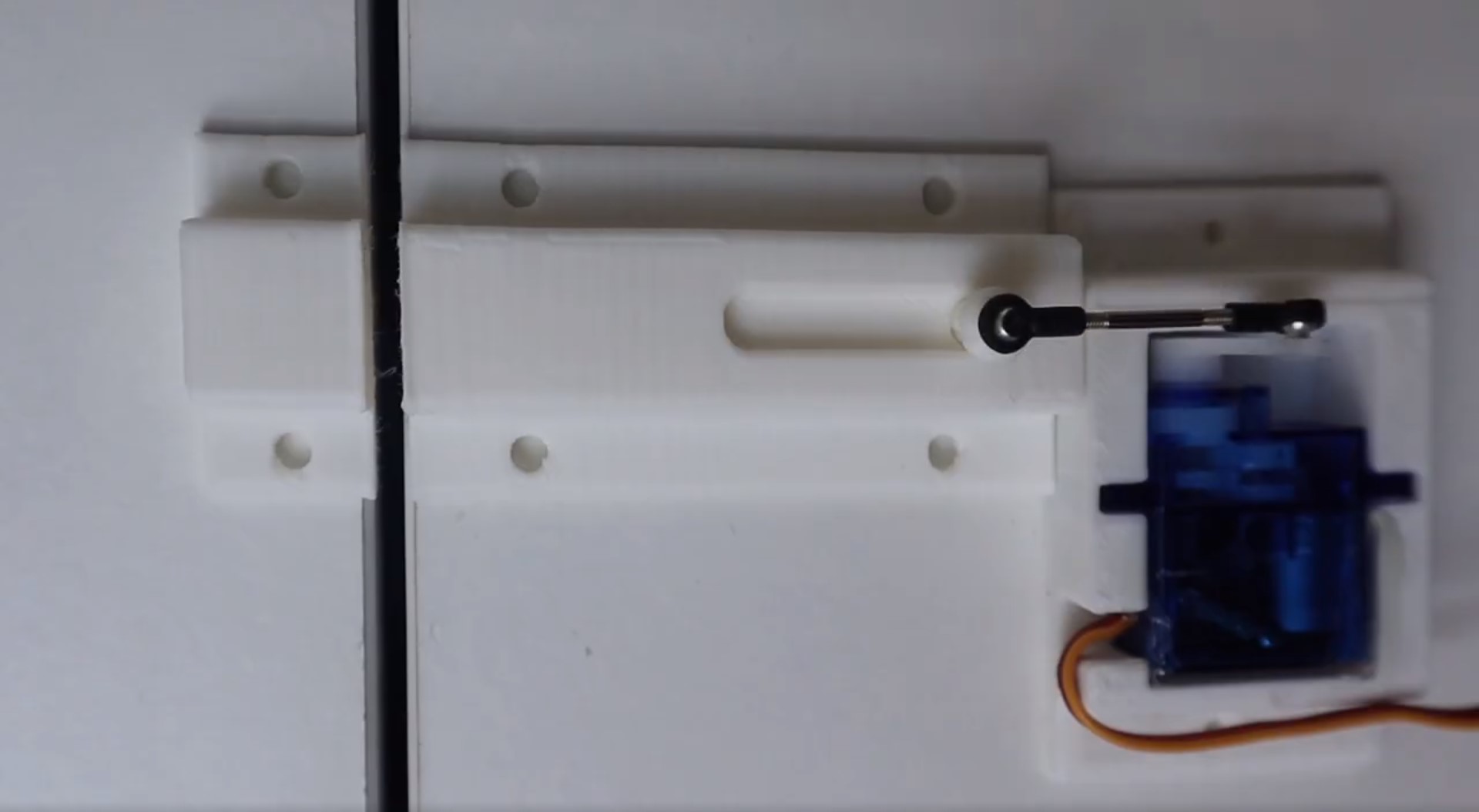 Sliding RFID Door Lock Mechanism