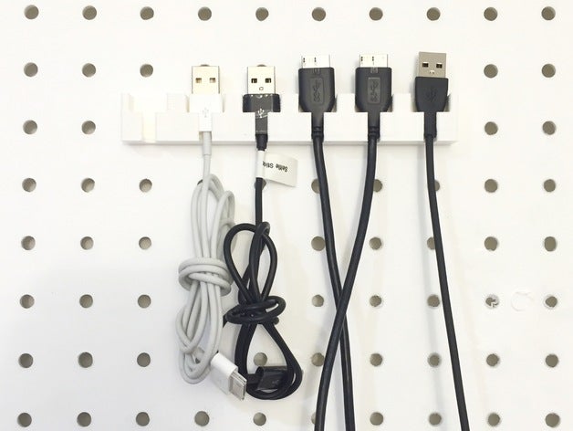USB Cable Holder