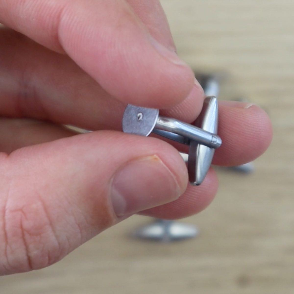 Completed Cufflinks The DIY Life