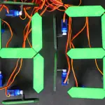 Mechanical 7 Segment Display Using An Arduino