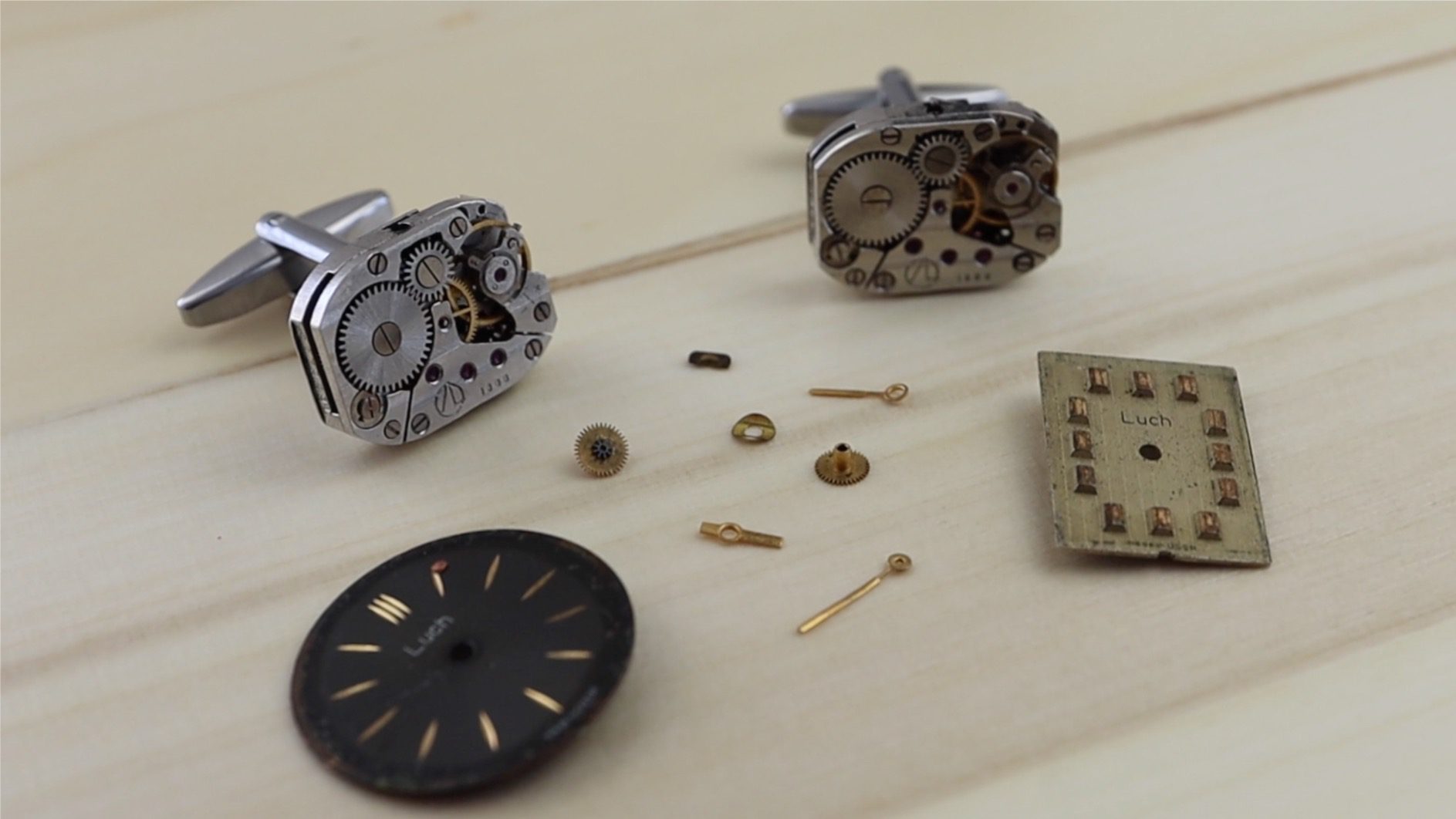 Make Your Own Mechanical Watch Movement Cufflinks The DIY Life