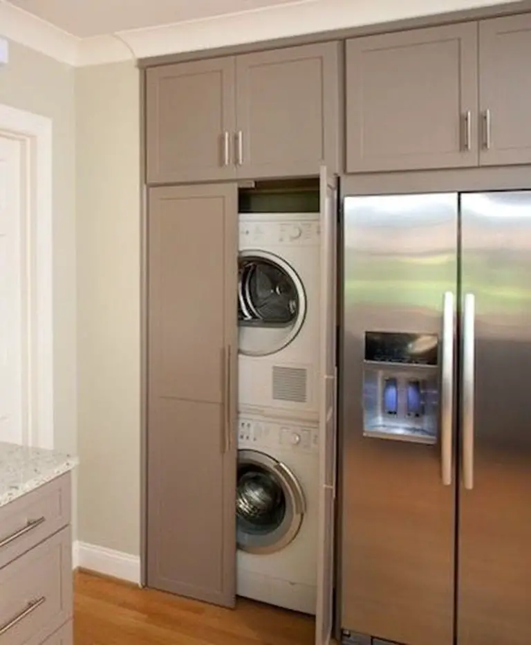A Laundry Cupboard In Your Kitchen
