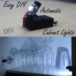Easy DIY Automatic Cabinet Light – Pinterest