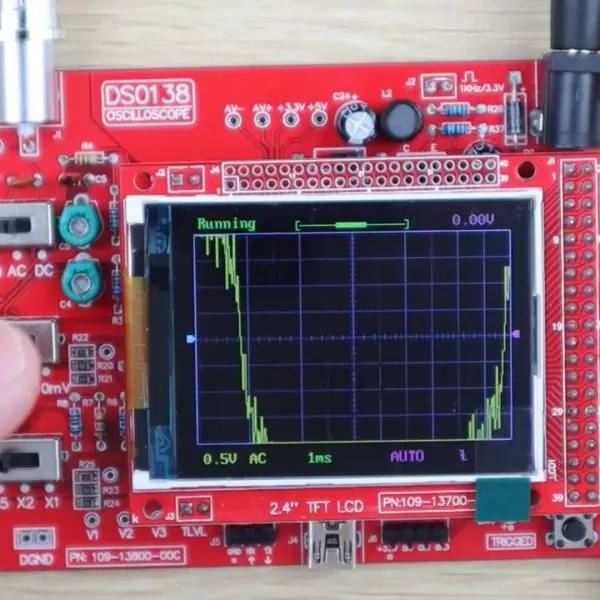 DSO138 Oscilloscope Test Pattern The DIY Life
