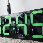 Mechanical 7 Segment Display Using Servos