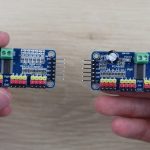 Two Boards With Pins And Jumper