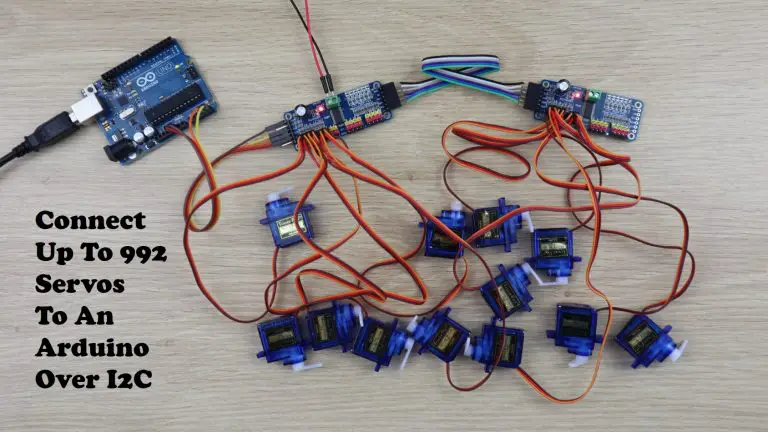 Connect Up To 992 Servos To An Arduino, Using I2C – Just 2 Pins