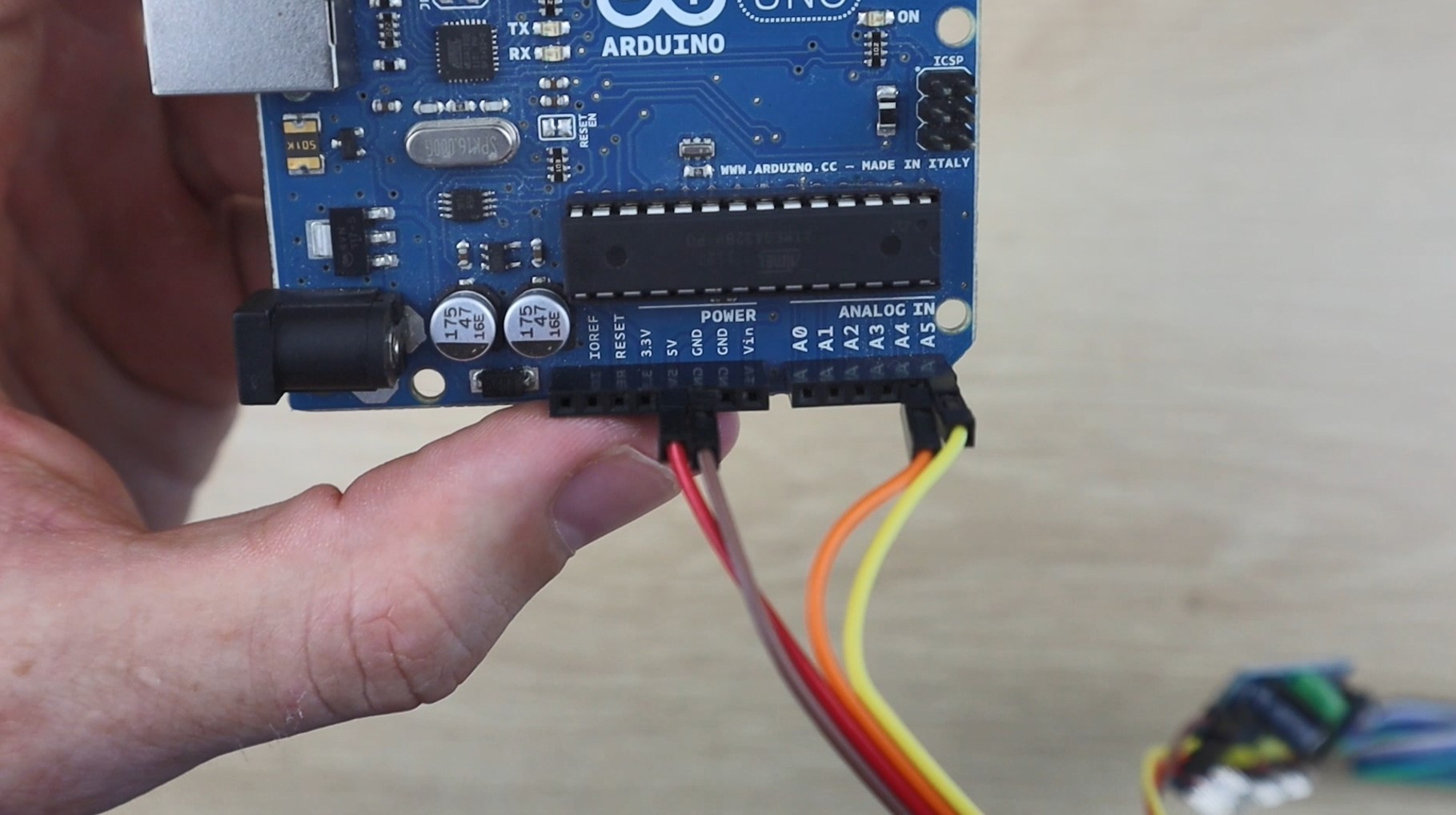 Connection To Arduino