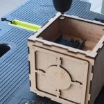 Drill Holes For The Back Screws