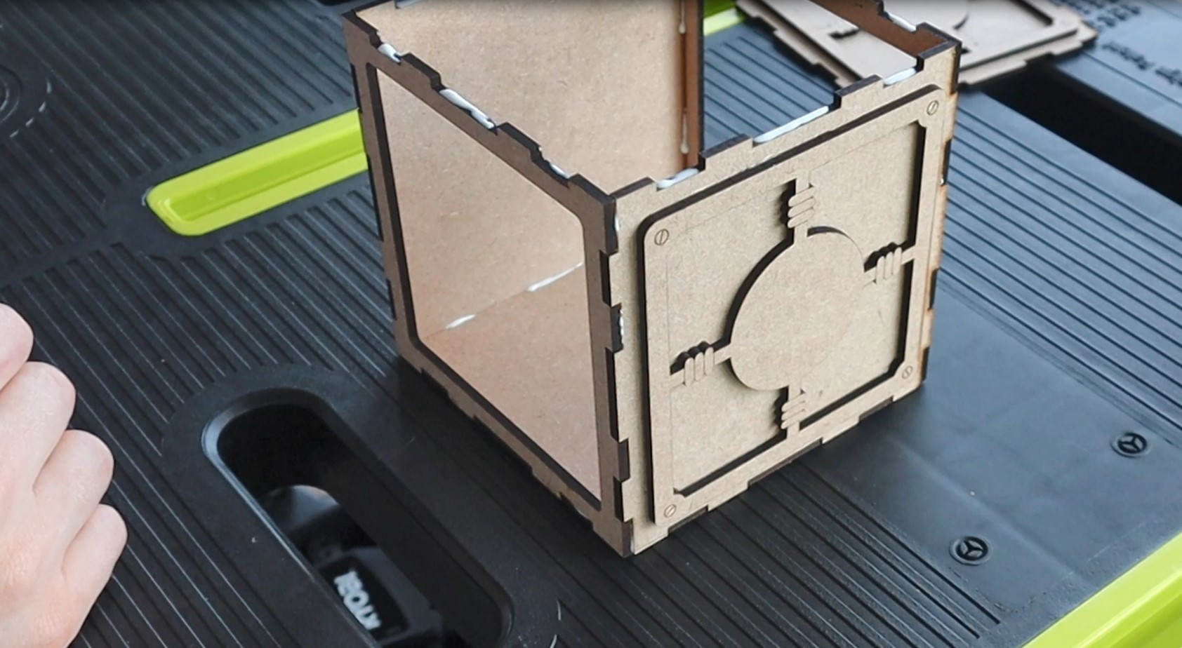 Gluing The Box Sides Together