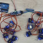 Servos Connected To 16 Channel PWM Drivers
