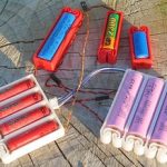 18650 lithium cell holder