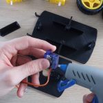 Glue The Servo Into Place