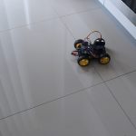 Obstacle Avoiding Robot Running On Tiles