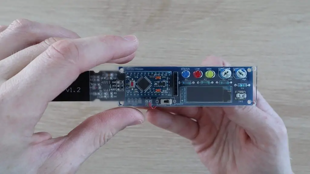 Acrylic Face Plate To Protect Soil Moisture Monitor Components