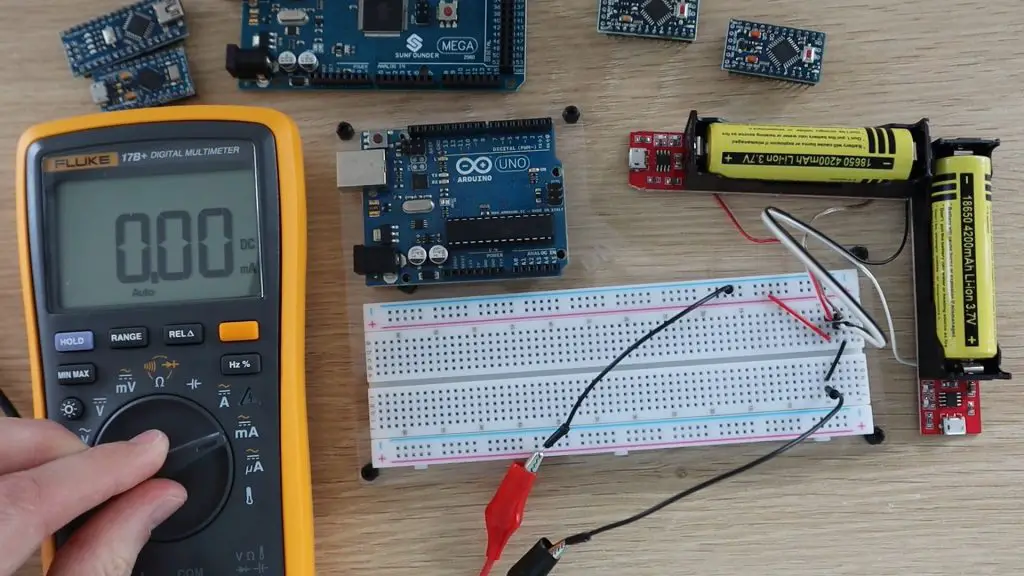 Arduino Power Consumption Test Rig