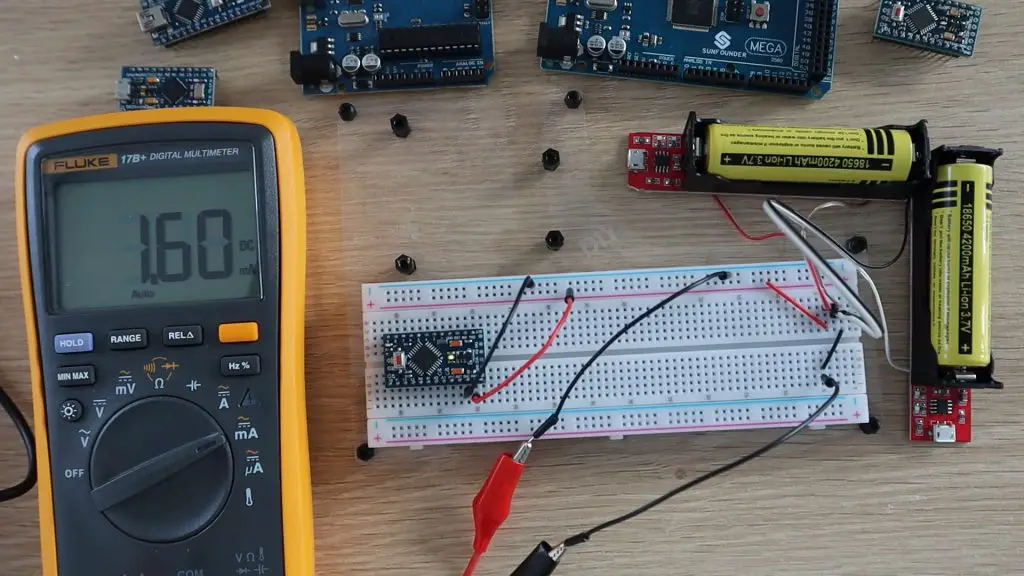 Arduino Pro Mini 3.3V Low Power Mode