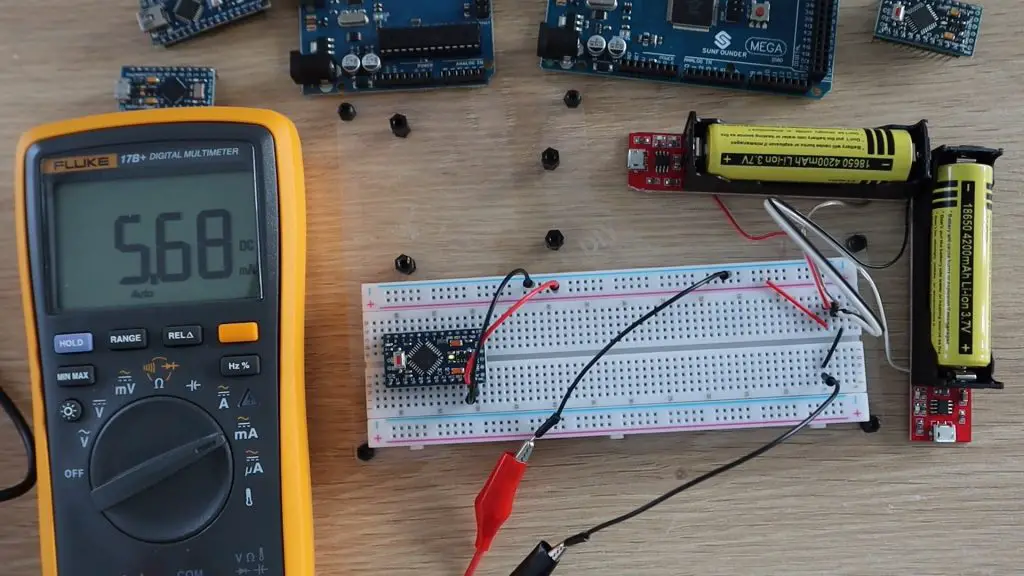 Arduino Pro Mini 3.3V Normal Mode