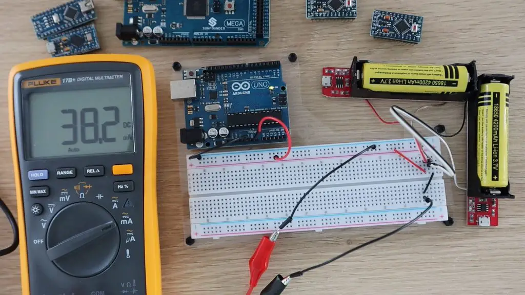 Arduino Uno Low Power Mode