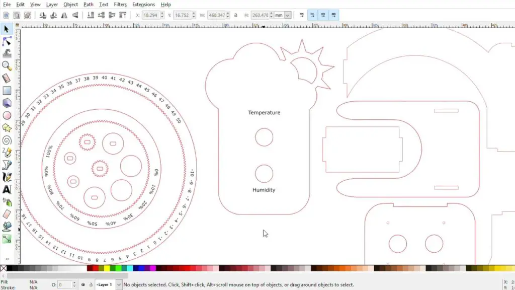 Designed The Weather Station Components In Inkscape