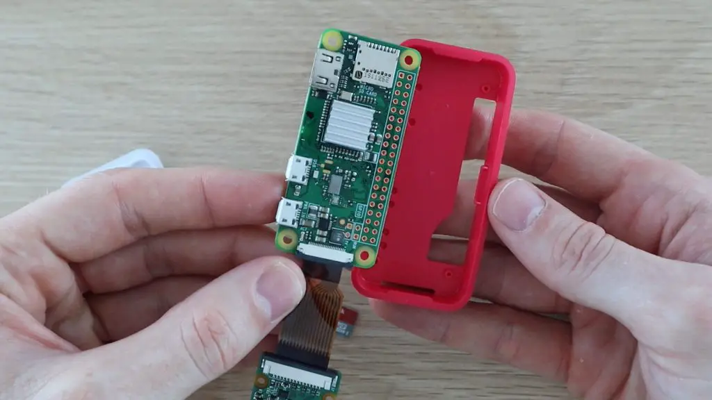 Install The Pi Into The Case