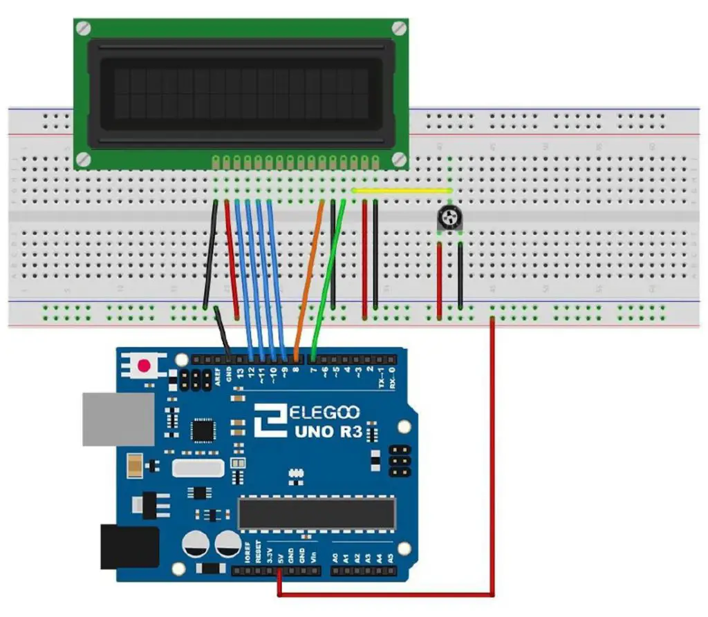 LCD Connection To Arduino