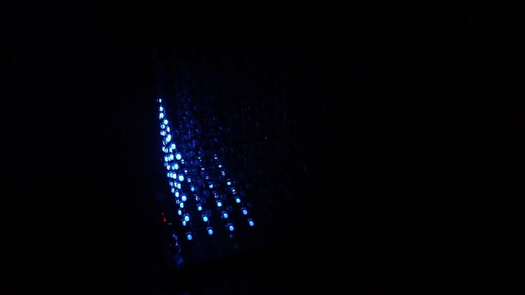 8x8x8 LED Cube Revolving Lights