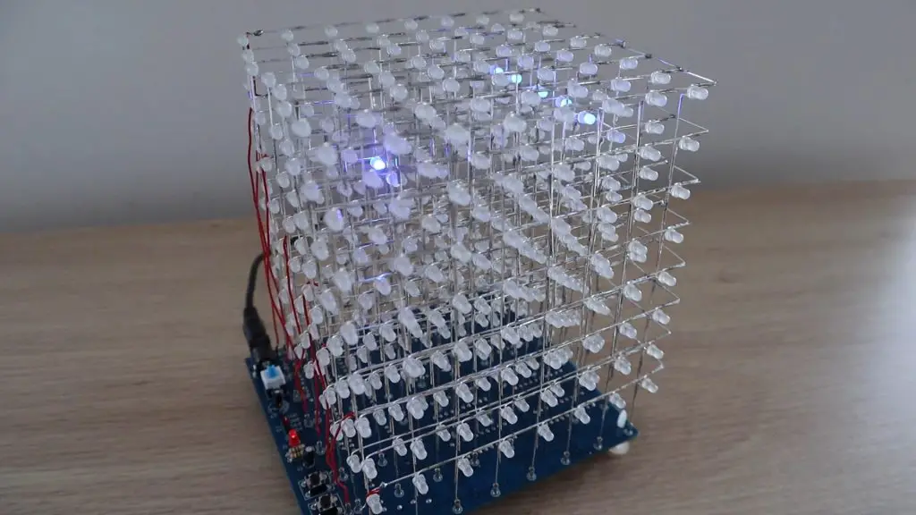 Pattern Displayed When First Turned On 8x8x8 LED Cube