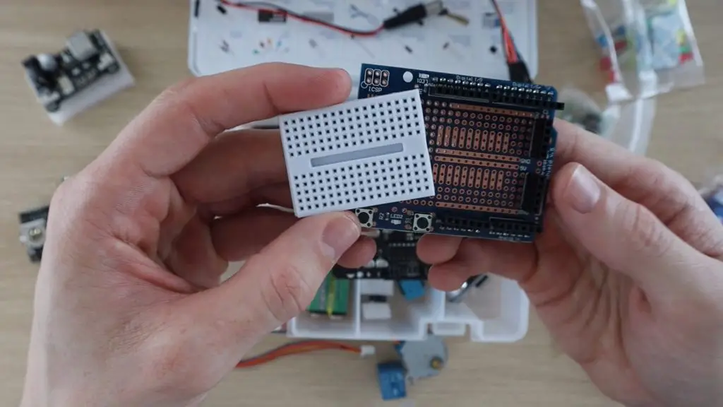 Prototype Shield and Mini Breadboard