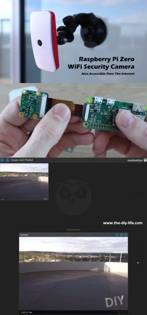 Raspberry Pi Zero WiFi Security Camera Social
