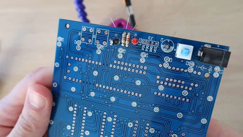 Soldering Front Components