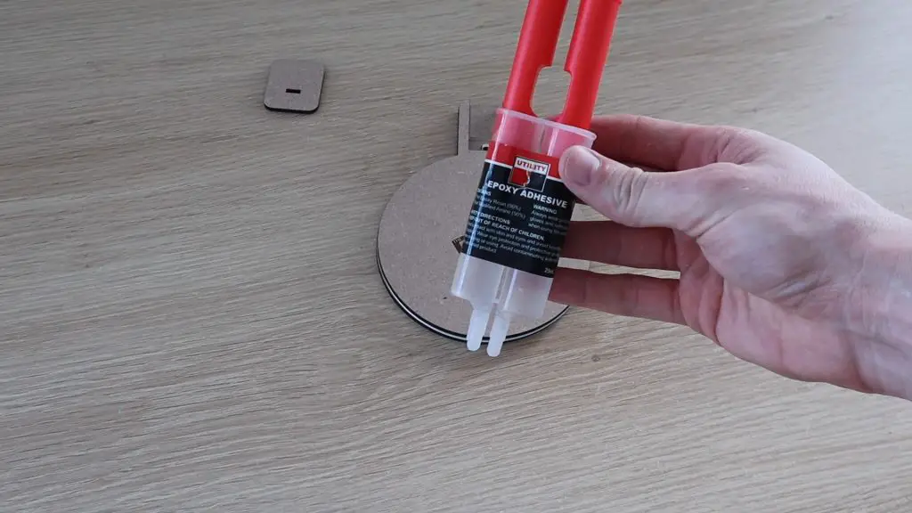 Use Epoxy To Glue Components Together