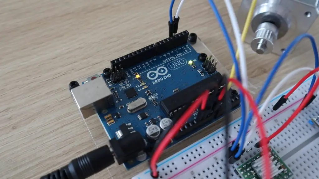 Arduino Uno Driving The Stepper Motors