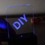 DIY Acrylic Sign Dim