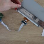 Measure The E-Paper Display To Cut The Card Bigger