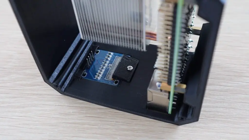Secure The OLED Display Clip