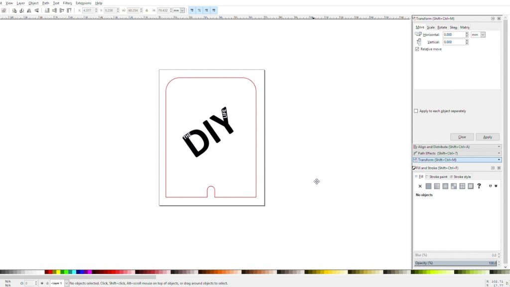 Sign Templates Designed In Inkscape