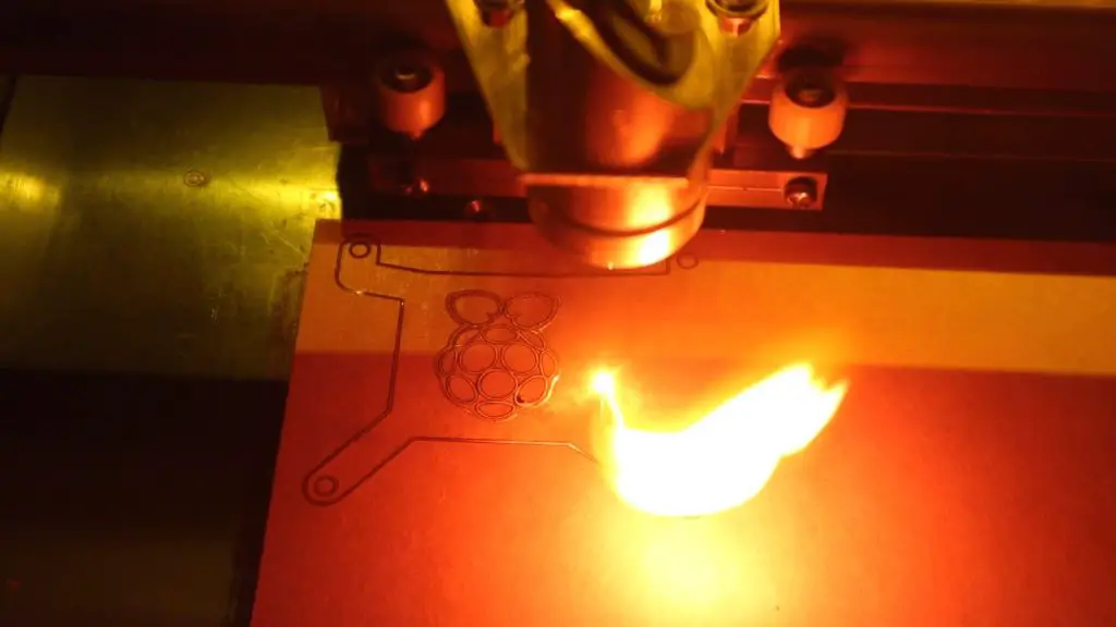 Laser Cutting The CPU Mounting Bracket